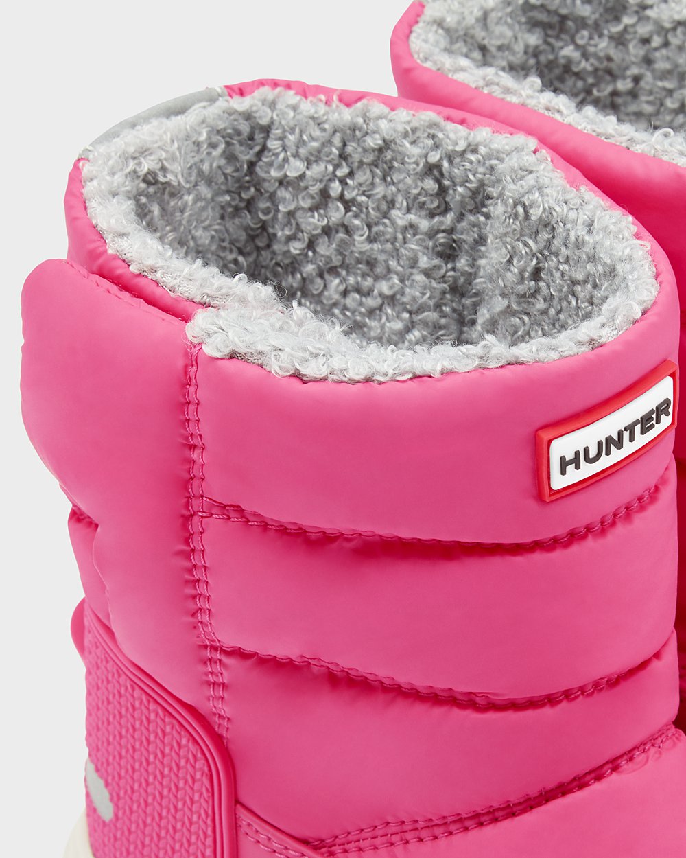 Botas de Nieve Hunter Niños - Original Big Insulated - Rosas Claro - IGWPMQS-47